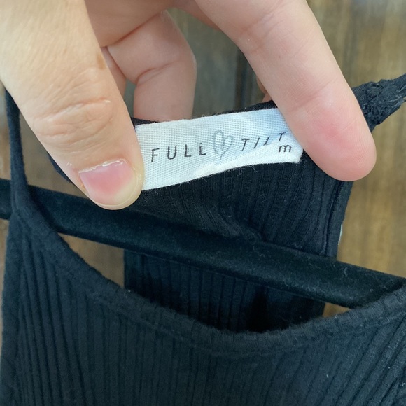 BOGO - FullTilt Razorback Ribbed Bodysuit - Picture 4 of 5